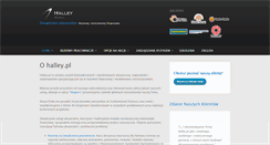 Desktop Screenshot of halley.pl